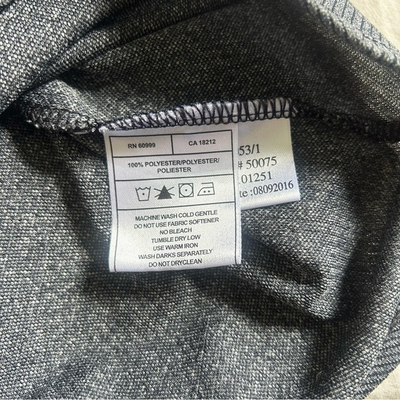 Antigua Womens Large Gray Polo Shirt - Picture 5 of 6